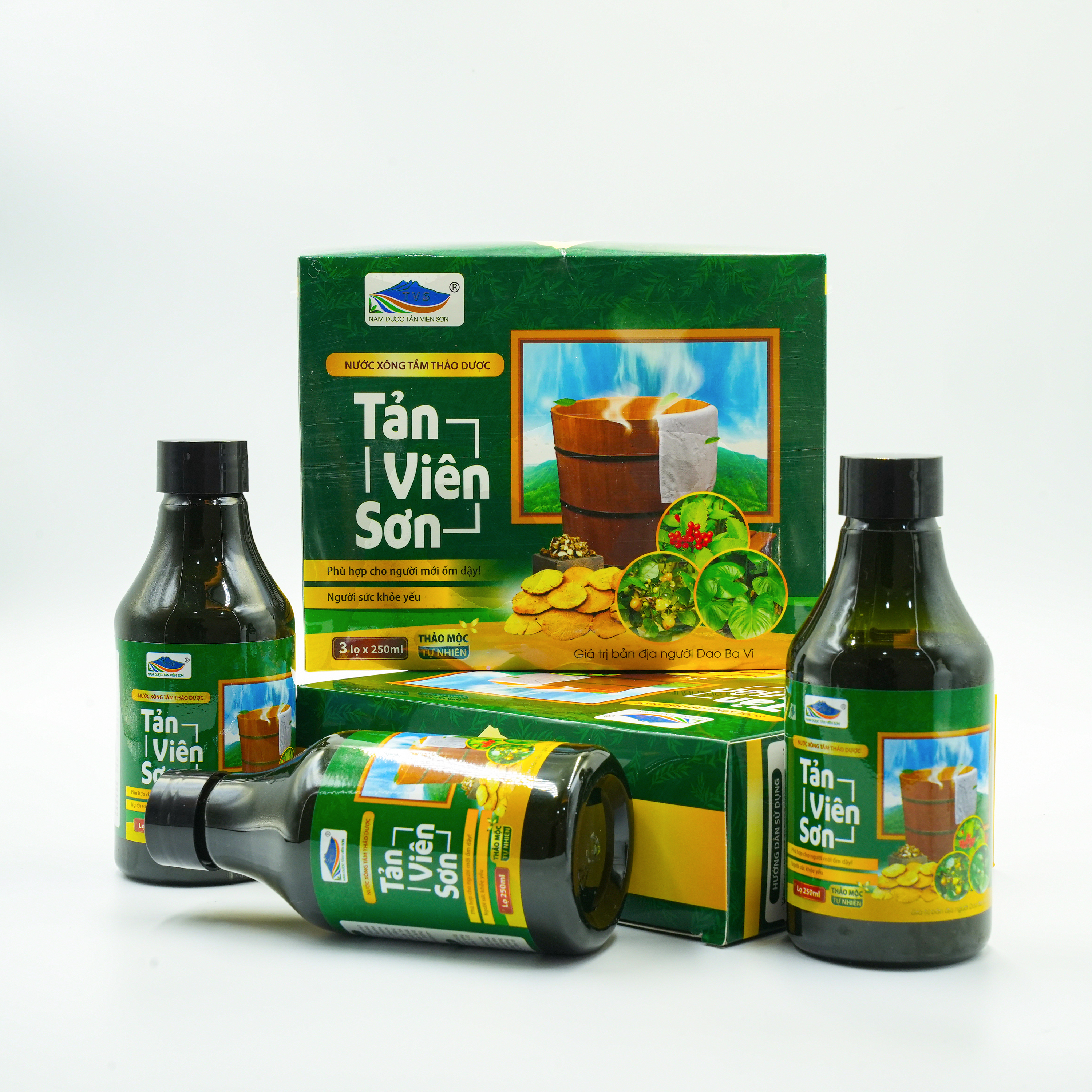 Nước xông tắm thảo dược